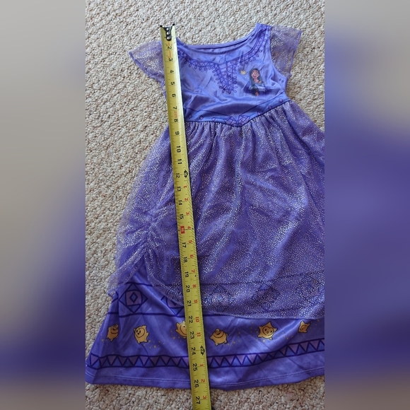 Disney Girls' Wish Nightgown in Purple size 4T - Picture 8 of 11